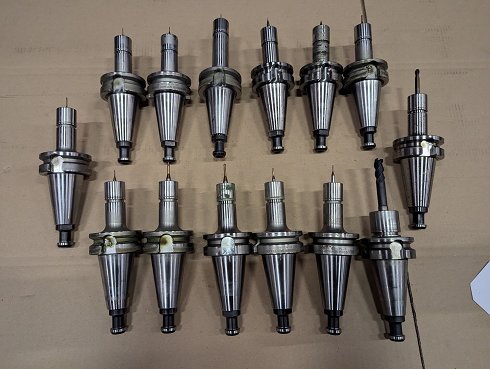 Lot BT 40 Tool holders