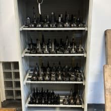 BEDRUNKA & HIRTH Tool carrier cabinet with contents