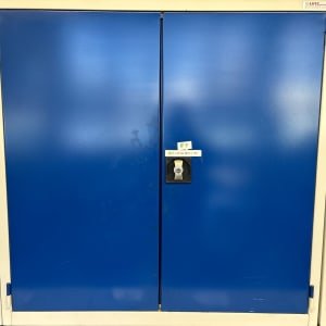 LUTZ Hinged door cabinet with contents