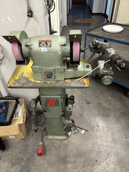 GEBRÜDER BAYER GB15/42 Double bench grinder