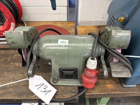 Double bench grinder