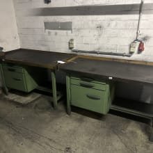 Lot Workbenches without contents