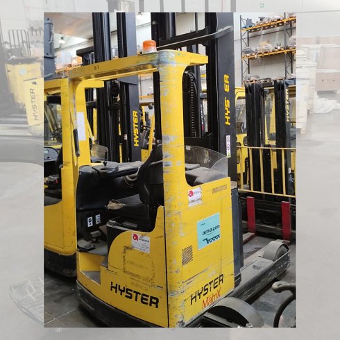 Carretilla retractil electrica Hyster R2.5 (int 11163)