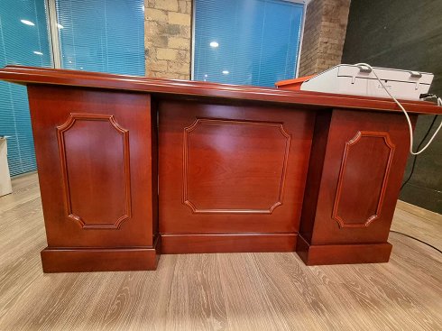 Conjunto de mesa oficina con 3 sillas