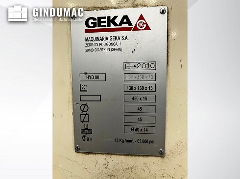 &#x27a4; Venta de GEKA Hydracrop 80A usados | gindumac.com