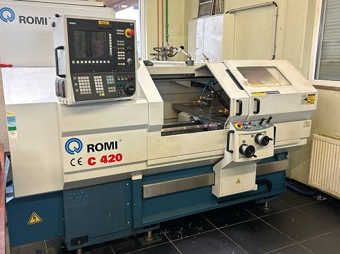 Torno CNC ROMI C 420