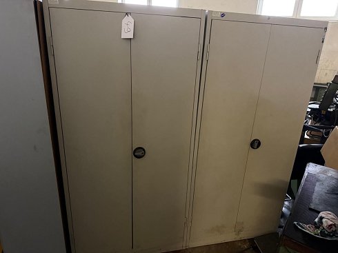 HEINRICH & SCHLEYER Lot hinged door cabinets