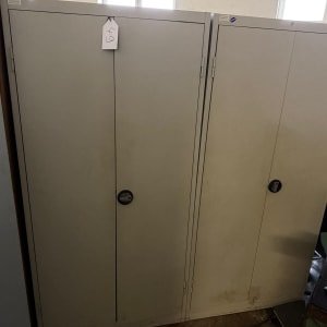 HEINRICH & SCHLEYER Lot hinged door cabinets