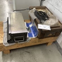 Lot magnetic clamping plates