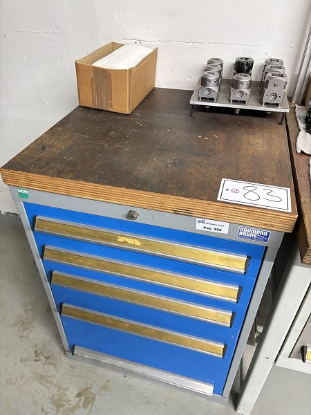 BOTT Drawer cabinet with contents