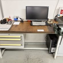 Workbench with contents