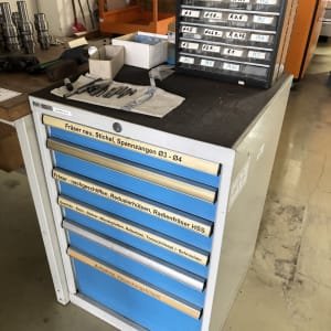 LISTA Drawer cabinet with contents