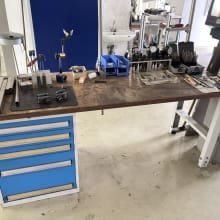 BOTT Workbench with contents