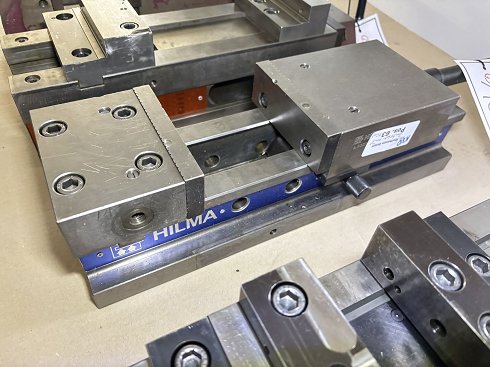 HILMA SM 125 Hydraulic machine vice