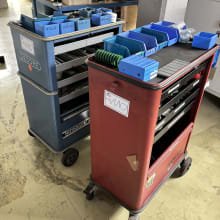 2 workshop trolleys