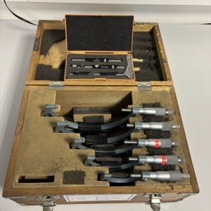 MITUTOYO Set outside micrometers