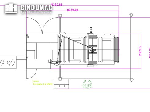 &#x27a4; Venta de TRUMPF Trumatic LY2500 usadas | gindumac.com