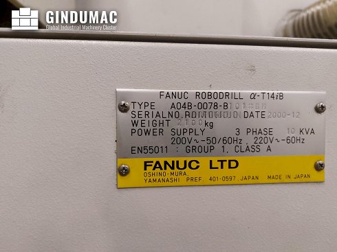 &#x27a4; Venta de FANUC Robodrill &#x03b1;-T14iB usada | gindumac.com