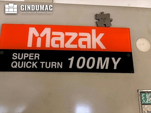 &#x27a4; Torno horizontal usado Mazak Super Quick Turn 100 MY |.