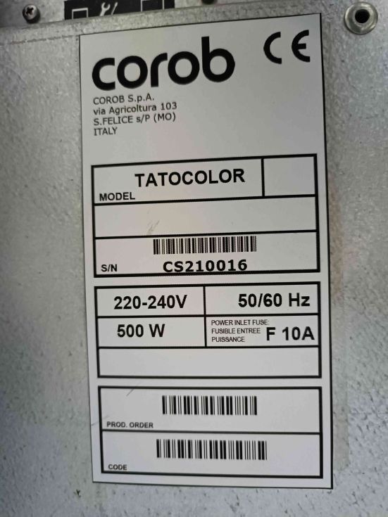 Máquina tintométrica corob tatocolor