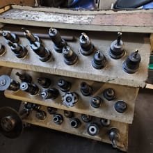 Lot SK 40 tool holders