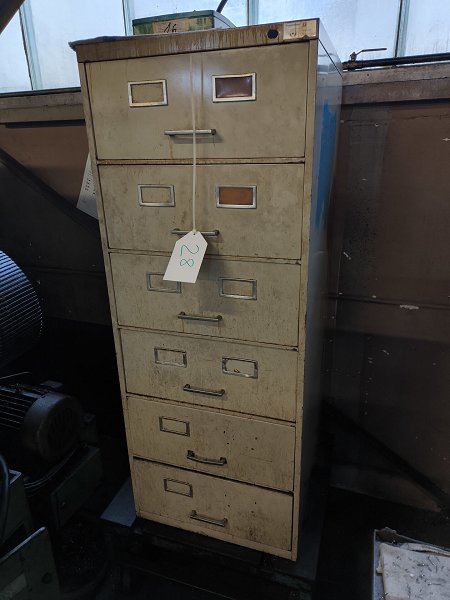 POHLSCHRÖDER Workshop drawer cabinet with contents