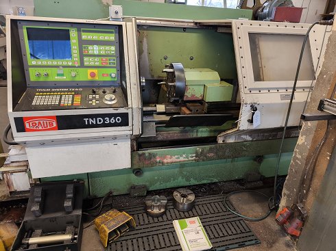 TRAUB TNC 360 CNC lathe