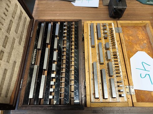 MITUTOYO Lot gauge blocks