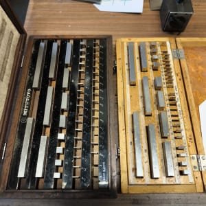 MITUTOYO Lot gauge blocks