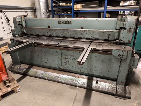 SCHULER STA3,5/2000 Guillotine shears