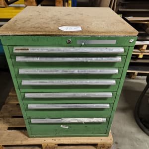 Workshop drawer cabinet without contents