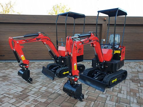 JPC HT12 Lot Of Miniexcavators (X2)