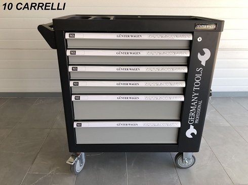 PROFESSIONAL Lot Of 10 Tool Trolleys