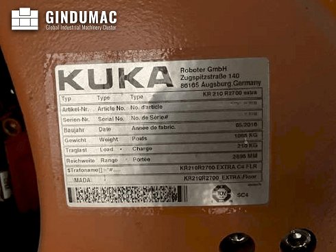 &#x27a4; Venta de KUKA KR 210 R2700 extra usados | gindumac.com