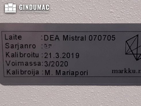 &#x27a4; DEA Mistral 070705 usada - MMC en venta | gindumac.com