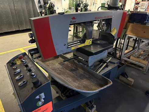 BOMAR WORKLINE 410.280 GH Metal band saw