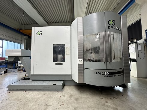 DMG DMC 80U duoBlock 5-Axis machining centre