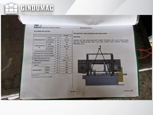 &#x27a4; KNUTH HB 460 L Usado - 2014 - Venta | gindumac.com