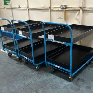 Carrito industriales / Carrito de taller EUROKRAFT R-160-75-FST