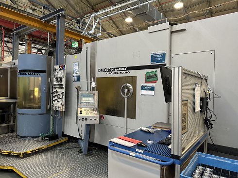 DECKEL MAHO DMC 70 H DUOBLOCK CNC Horizontal machining centre