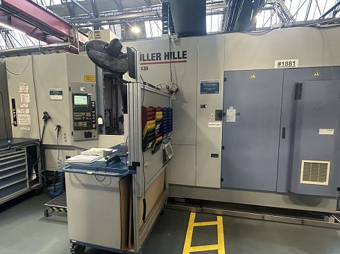 HÜLLER HILLE NBH 135 CNC Horizontal machining centre