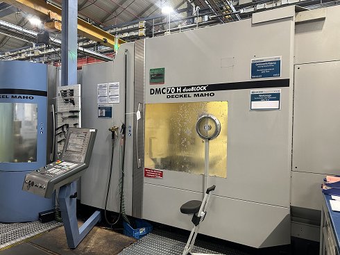 DECKEL MAHO DMC 70 H DUOBLOCK CNC Horizontal Machining Centre