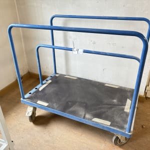 Panel transport trolley