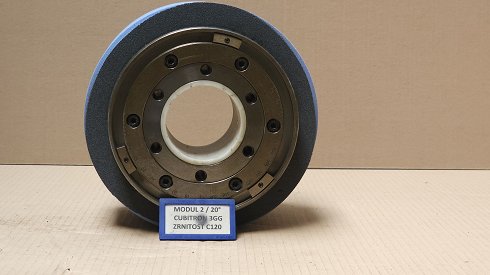 REISHAUER Modul 2 EW 20° 3GG Cubitron Grinding wheel flange