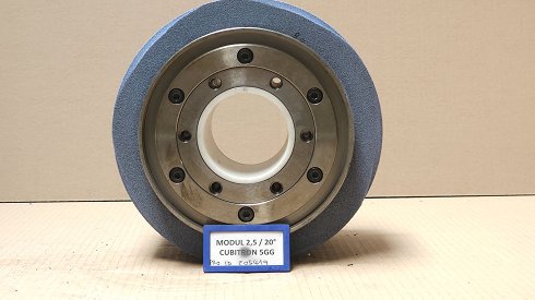 REISHAUER Modul 2,5 EW 20° 5GG Cubitron Grinding wheel flange