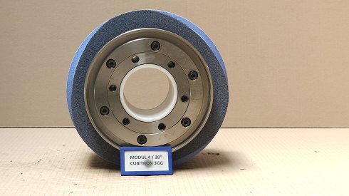 REISHAUER Modul 4 EW 20° 3GG Cubitron Grinding wheel flange