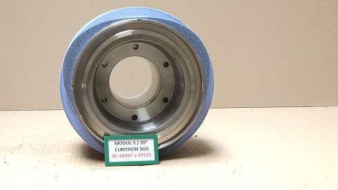 REISHAUER Modul 5 EW 20° 3GG Cubitron Grinding wheel flange