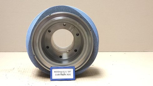 REISHAUER Modul 5,5 EW 20° 3GG Cubitron Grinding wheel flange