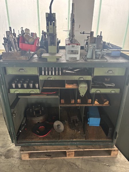 Workshop Cabinet for DECKEL accessories