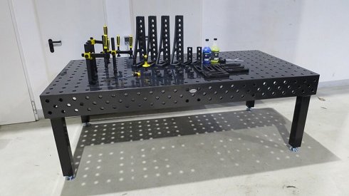 SIEGMUND 750 - 3,0 x 1,5 Nitriert Welding table / hole table